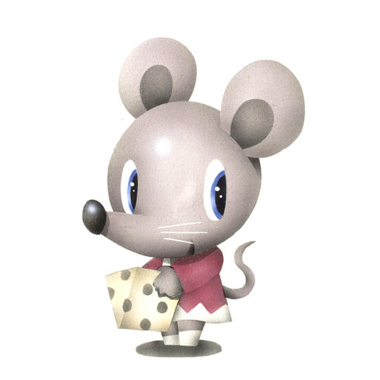 20．オトギ島民キャラクター「ネズミ」