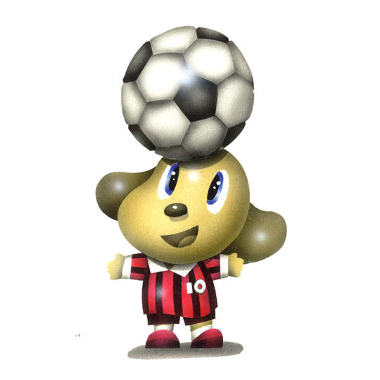 28．オトギ島民キャラクター「サッカー犬」