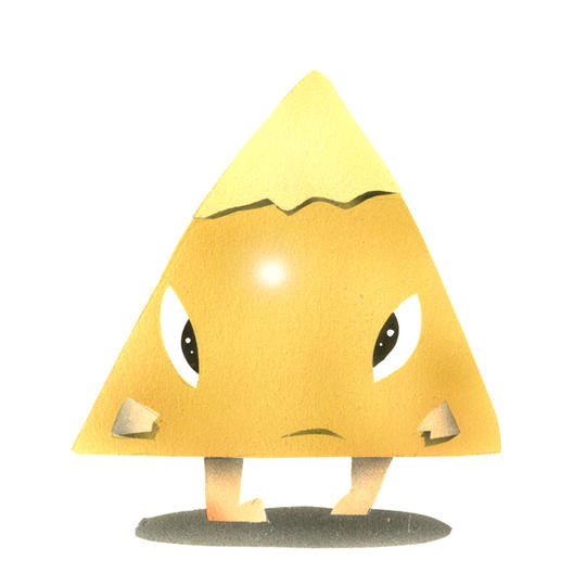 33．オトギ島民キャラクター「ピラミッド君」