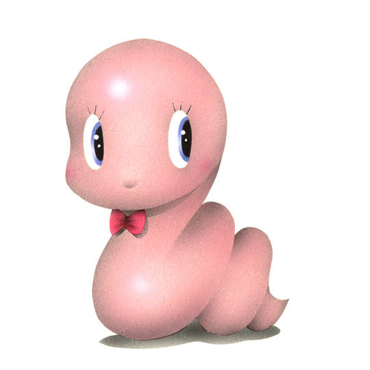 36．オトギ島民キャラクター「ヘビ」