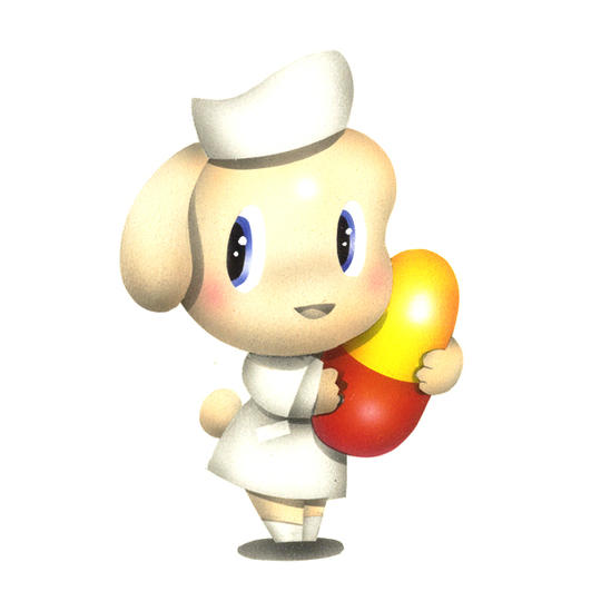 37．オトギ島民キャラクター「ウサギナース」