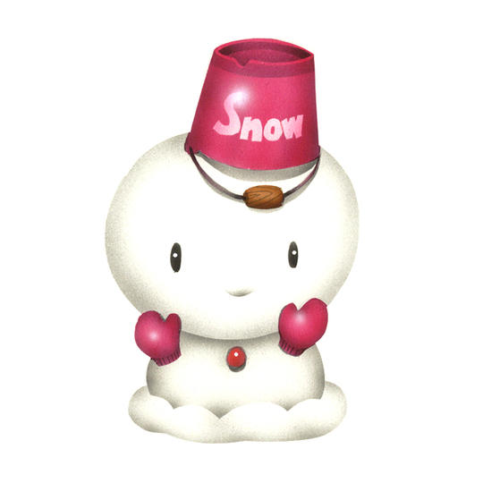 39．オトギ島民キャラクター「雪だるま」