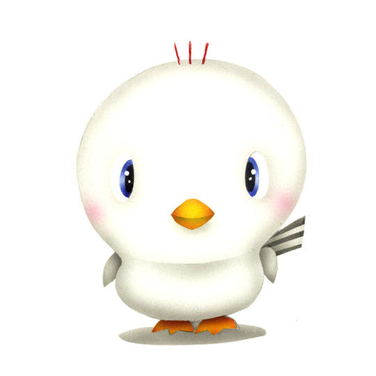 43．オトギ島民キャラクター「シマエナガ」