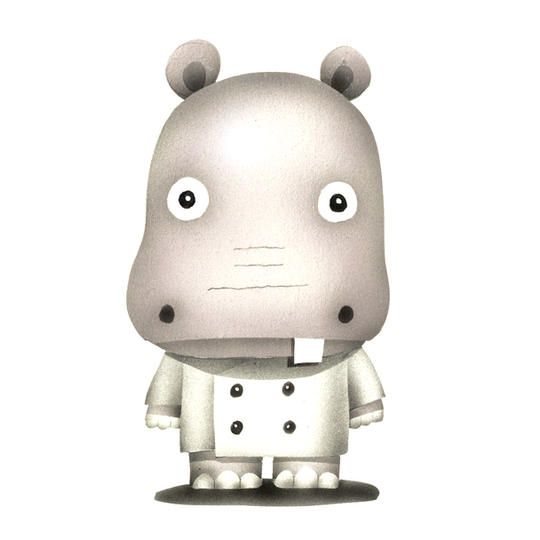 48．オトギ島民キャラクター「カバ」