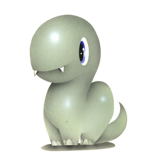 49．オトギ島民キャラクター「恐竜」