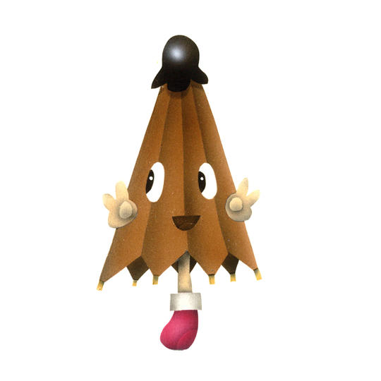 54．オトギ島民キャラクター「カラカサ」