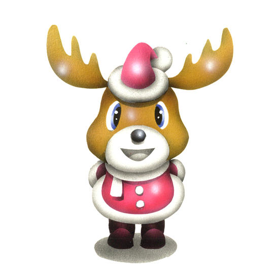 55．オトギ島民キャラクター「トナカイ」