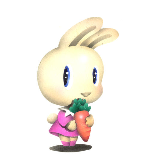 57．オトギ島民キャラクター「ウサギ」