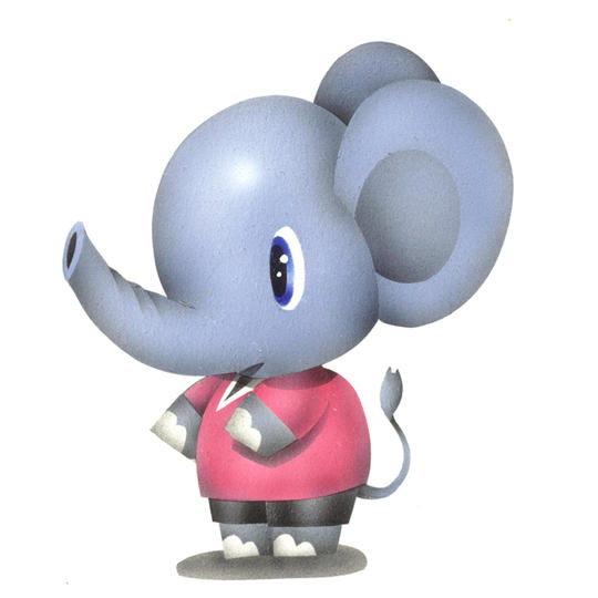 60．オトギ島民キャラクター「ゾウ」