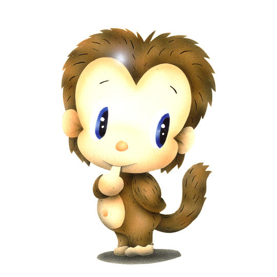 63．オトギ島民キャラクター「サル」