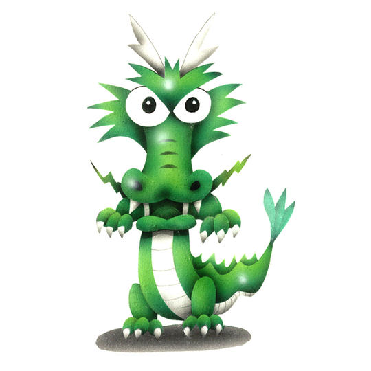 66．オトギ島民キャラクター「ドラゴン」