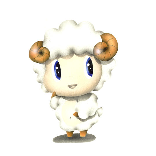 68．オトギ島民キャラクター「ヒツジ」