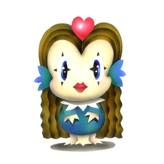 73．オトギ島民キャラクター「アマビエ」