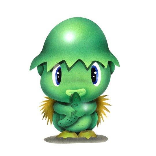 74．オトギ島民キャラクター「カッパ」