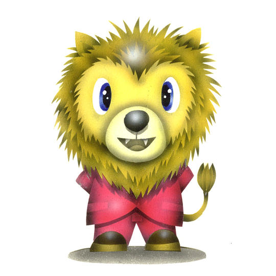 79．オトギ島民キャラクター「ライオン」