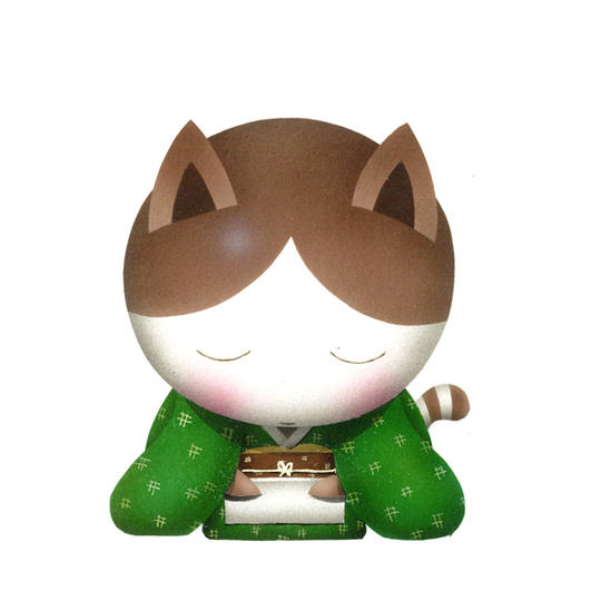 89．オトギ島民キャラクター「いらっしゃいネコ」