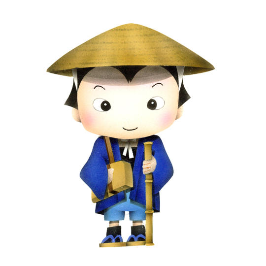 91．オトギ島民キャラクター「旅人男」