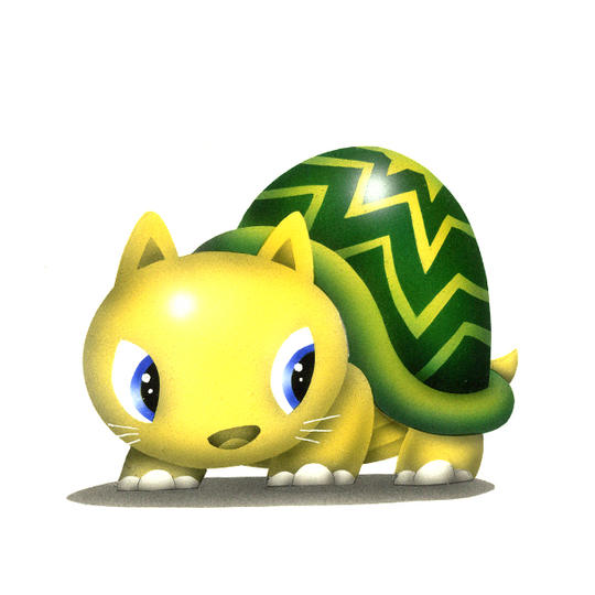 92．オトギ島民キャラクター「ネコカメ」