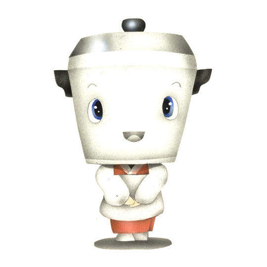 100．オトギ島民キャラクター「電気炊飯器さん」