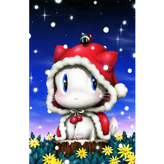 原画「初雪ラブちゃん」（島民１キャラ オーダー作成付）