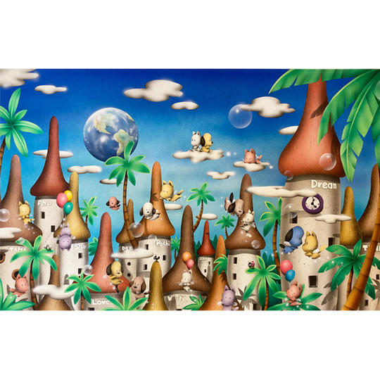 原画「Sweet Town」（島民２キャラ オーダー作成付）