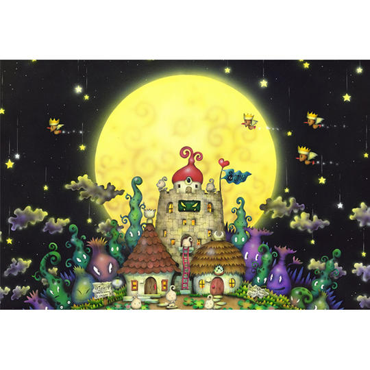 原画「OTOGI　MOON」（島民４キャラ オーダー作成付）