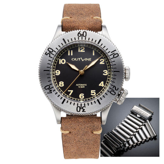 Ref.YK20222-1BK(ブラック)(15%OFF)+手首まわり16〜20cmに対応バンブーブレス(35%OFF)