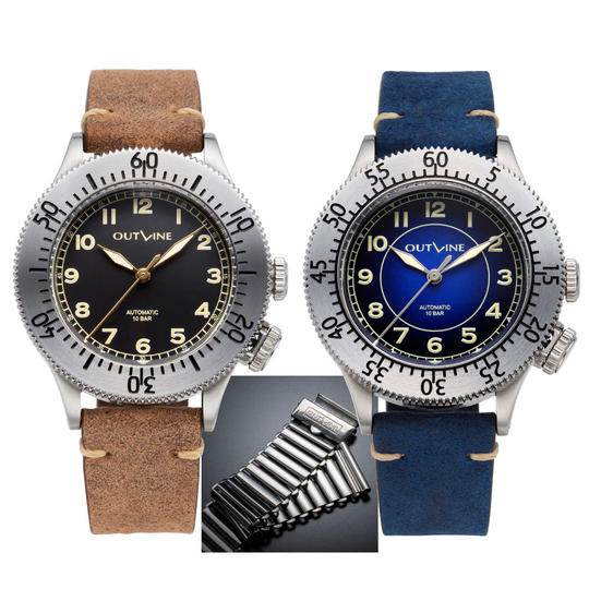Ref.YK20222-1BK&Ref.YK20222-2BL(25%OFF)+バンブーブレス1本(45%OFF)セット