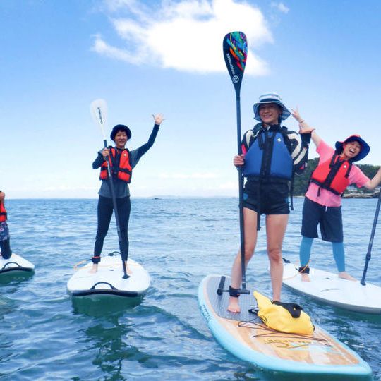 南房総でSUP体験と波乗りうな重体験（２名様分）