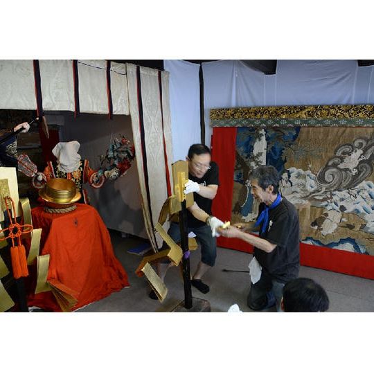 【10名限定】御山飾り、会所飾りの飾付の見学(7月13日) ※6月下旬まで