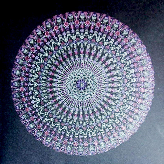 【特別体験】11月4日 笹川亜紀子さんの点描曼荼羅を用いた坐禅体験