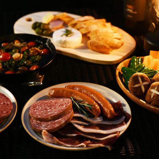【6・7・9月平日限定宿泊プラン】BON-MAL TREE ジビエBBQセット(4名様分)※お土産プリン付き