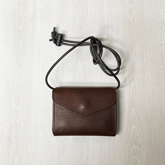 [Cr-170_2W]Cramp 2wayコンパクトウォレット  : チョコ (特典キーキャップ付き)