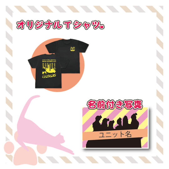 ♪「オリジナルグッズ」で応援コース