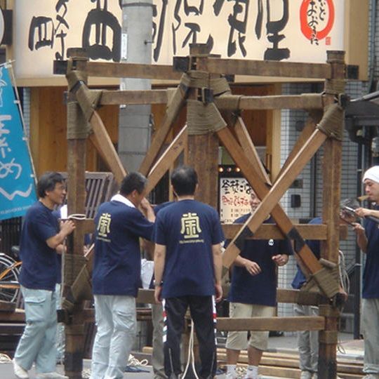 【好評につき追加】厄除け粽と特製記念扇子、四本柱使用木札にお名前揮毫