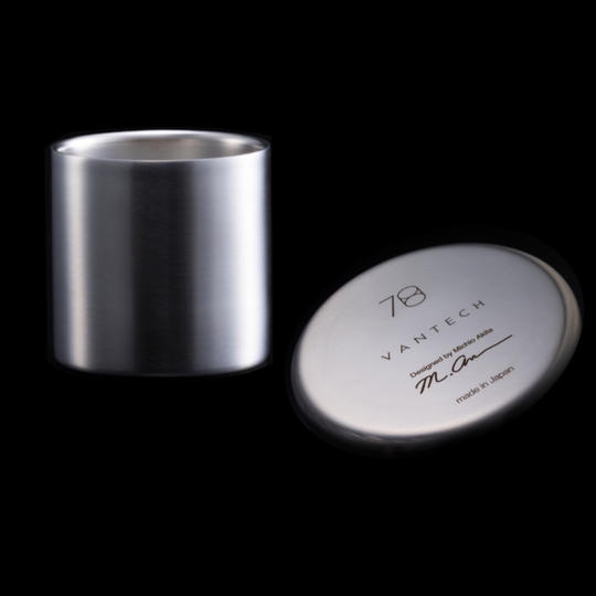 78mm ダブルステンレスタンブラーグラス【ノーマル】(定価の20%OFF)※金属触媒加工は施されておりません