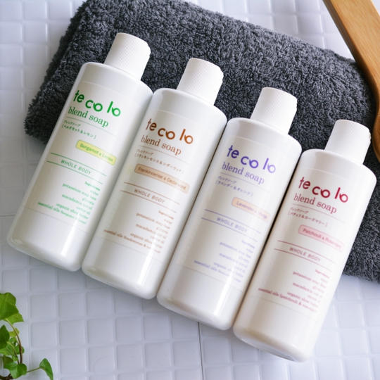 tecoloブレンドソープ4本セット【リラックス／ハーブ／シトラス／ウッディ】＋2大特典付！
