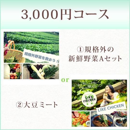 3,000円コース