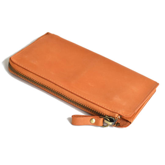 【追加:超超超早割25%OFF】整理整頓革財布 TIDY 2.0 Nuance Color Orange