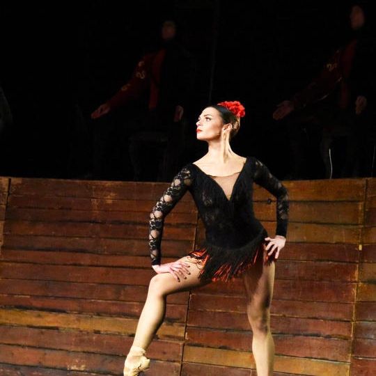 観覧チケット（プリンシパル・オレナさんのサイン入り写真付き）