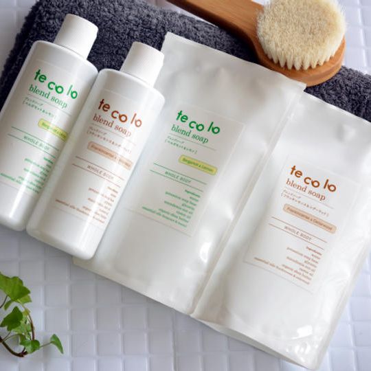 tecoloブレンドソープ2本＆詰替2本セット【シトラス／ウッディ】＋2大特典付！