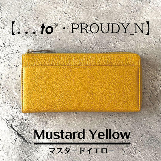 【20名様限定 25%OFF】...to®・PROUDY_N /Mustard Yellow(マスタードイエロー)
