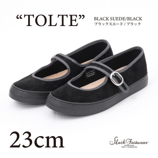 TOLTE ブラックスエードxブラック 23cm/SL2095-005-050