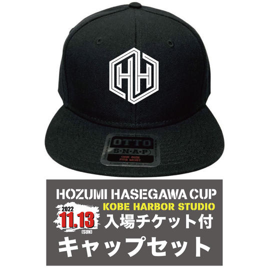 HOZUMI HASEGAWA CUP入場チケット付 キャップセット