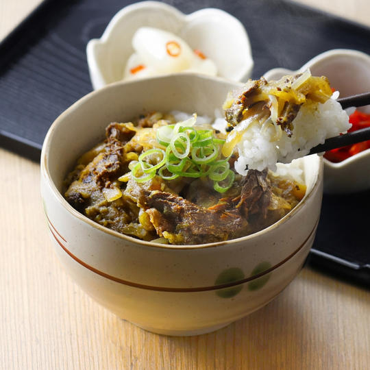 京都御室「佐近」監修 カレー風味のすき焼き丼の素10食セット