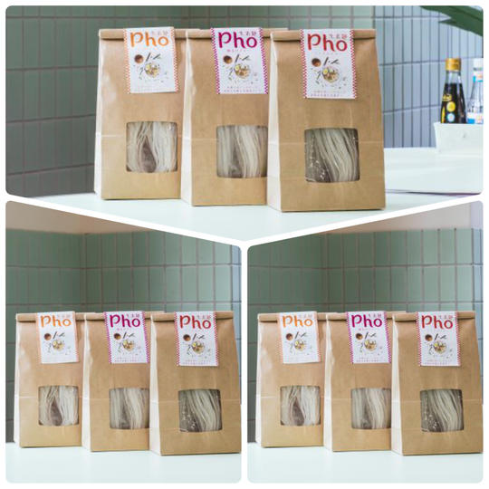 更にお得な生米麺フォー18食セット！人気アジア料理店監修の本格スープ3種類付きで簡単調理♪