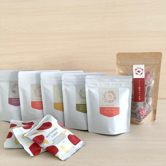 ノンカフェインのなつめ茶で労わりティータイムセット