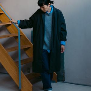 リバリーコート　テーラードカラー　スミクロ　size2