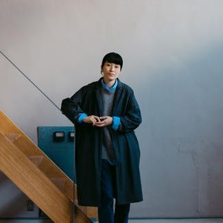 リバリーコート　テーラードカラー　スミクロ　size4