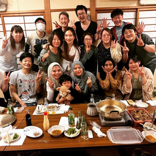 阿波野と新年会！施設見学&きりたんぽ新年会